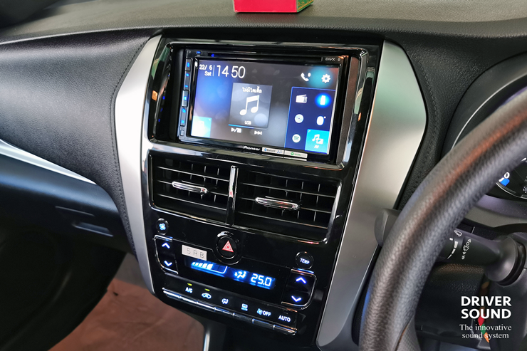 toyota yaris  จอ ตรงรุ่น กล้องหลัง