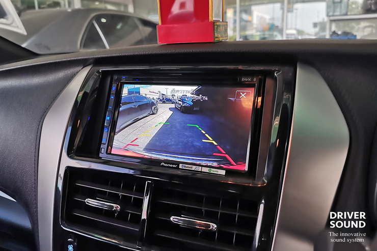 toyota yaris  จอ ตรงรุ่น กล้องหลัง