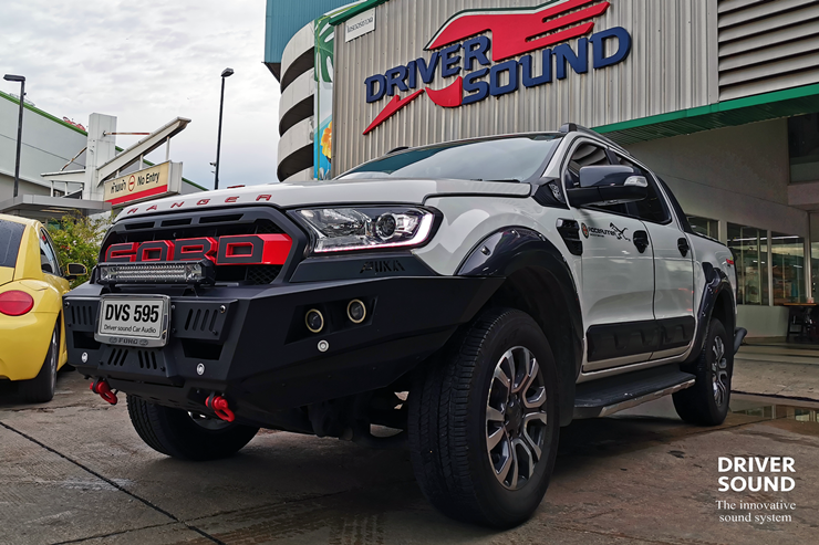 ford ranger ระบบเสียง dsp amp 