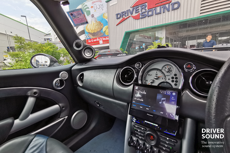 mini cooper กล้อง รอบคัน 360 ระบบเสียง