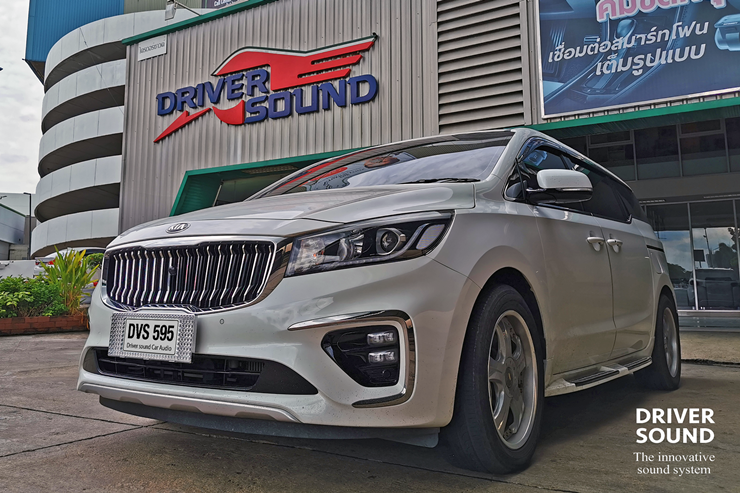 kia grand carnival จอ android ตรงรุ่น ระบบเสียง