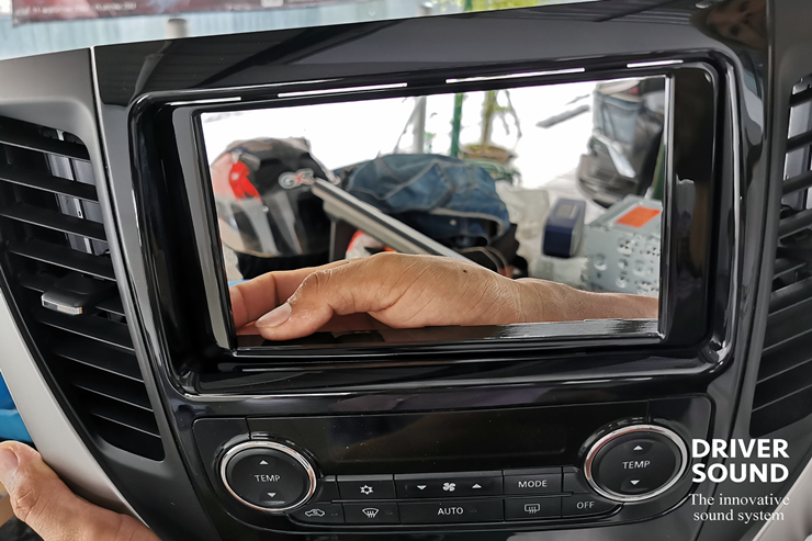 pajero sport จอ android ตรงรุ่น ระบบเสียง