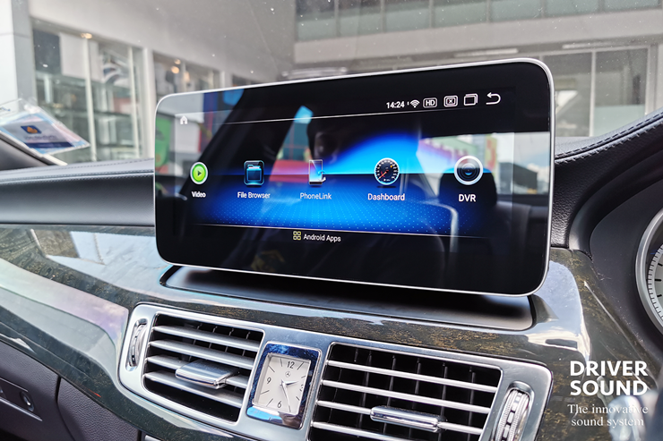 benz cls เปลี่ยนจอ android ตรงรุ่น
