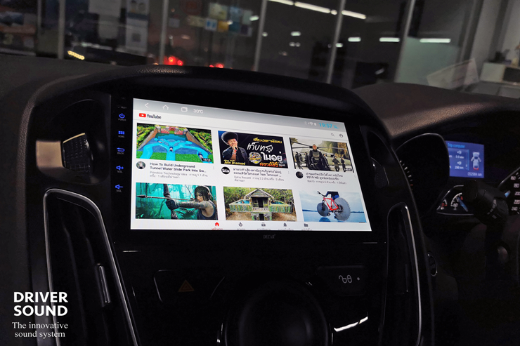 ford focus จอ android ตรงรุ่น กล้องมองหลัง