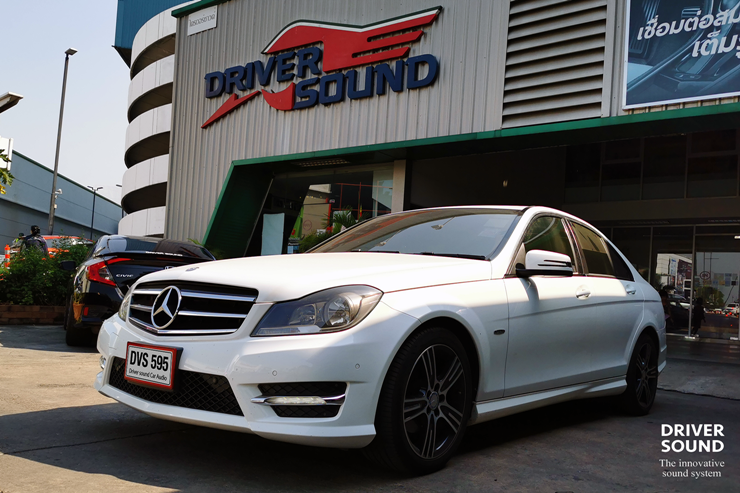 benz c class w204 จอ android ตรงรุ่น กล้องมองหลัง