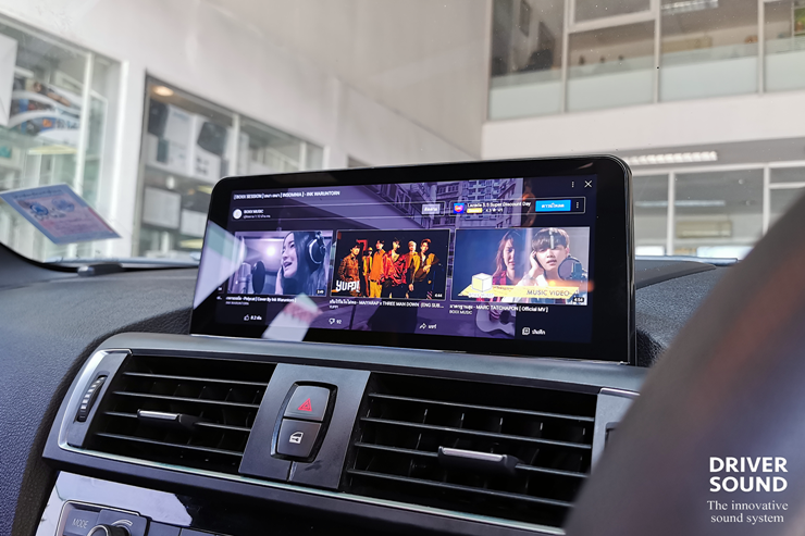 bmw series 1 จอ android ตรงรุ่น กล้อง