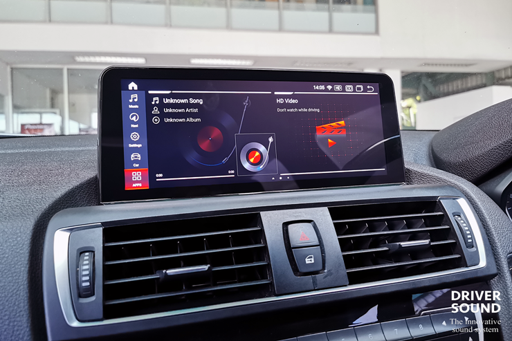 bmw series 1 จอ android ตรงรุ่น กล้อง