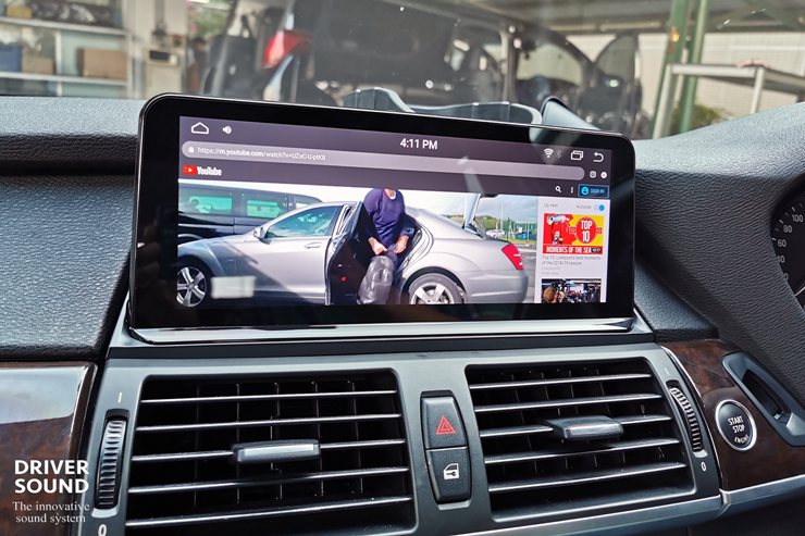 bmw x5 e53 จอ android ตรงรุ่น กล้องมองหลัง กล้องบันทึก