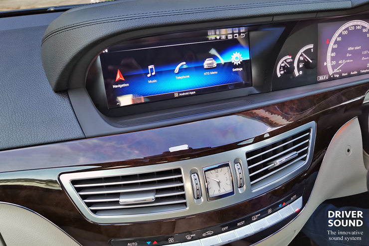 benz s class w221 จอ android ตรงรุ่น กล้องบันทึก