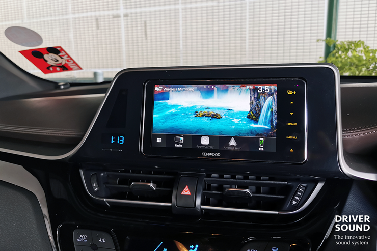toyota c-hr จอ ตรงรุ่น kenwood