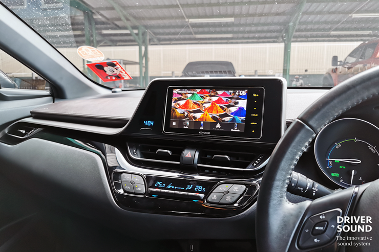 toyota c-hr จอ ตรงรุ่น kenwood