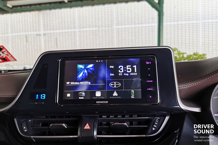 toyota c-hr จอ ตรงรุ่น kenwood