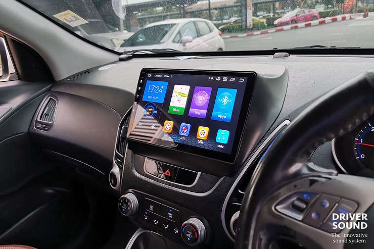 hyundai tucson เครื่องเสียง รถยนต์ จอ android ตรงรุ่น