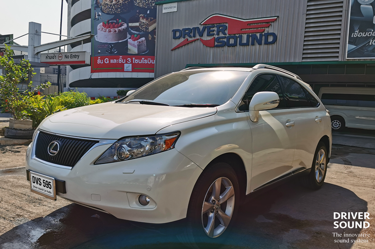 lexus rx270 จอ android ตรงรุ่น ระบบเสียง