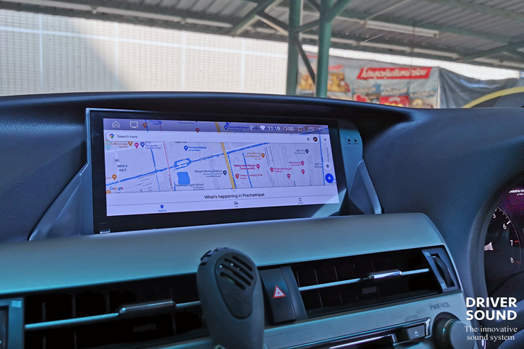 lexus rx270 จอ android ตรงรุ่น ระบบเสียง