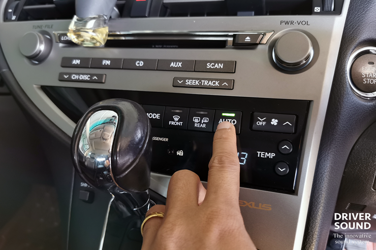lexus rx270 จอ android ตรงรุ่น ระบบเสียง