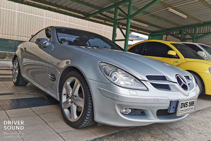 benz slk r171 จอ ตรงรุ่น เครื่องเสียงรถยนต์ kenwood