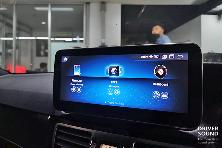 benz e class w212 จอ android ตรงรุ่น 