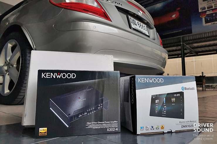 benz slk r171 จอ ตรงรุ่น เครื่องเสียงรถยนต์ kenwood