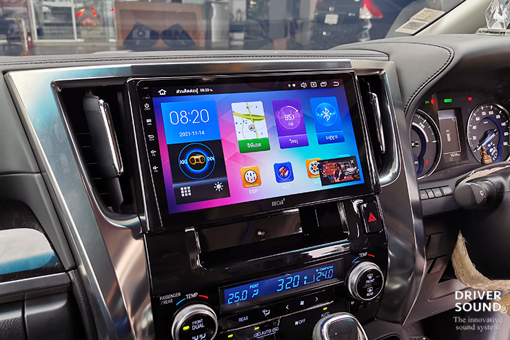 toyota alphard จอ android ตรงรุ่น decar