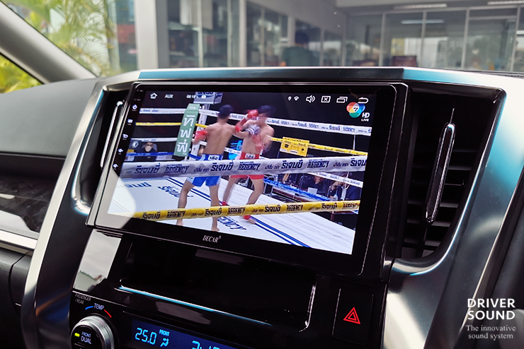 toyota alphard จอ android ตรงรุ่น decar