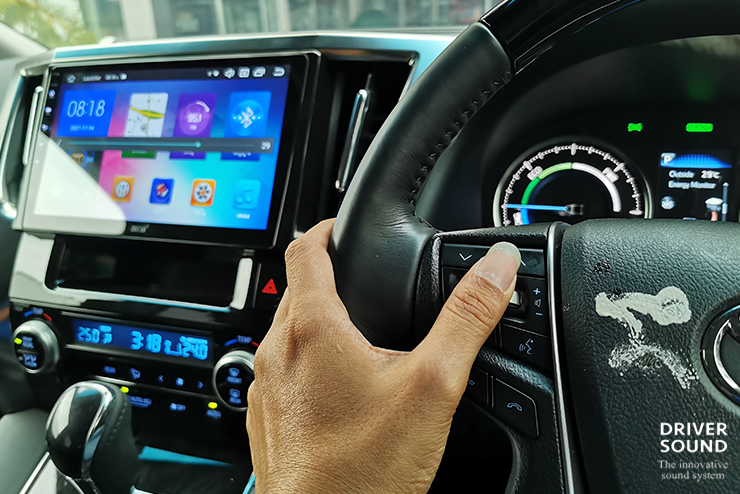 toyota alphard จอ android ตรงรุ่น decar