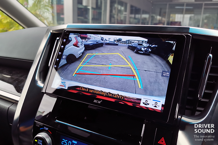 toyota alphard จอ android ตรงรุ่น decar
