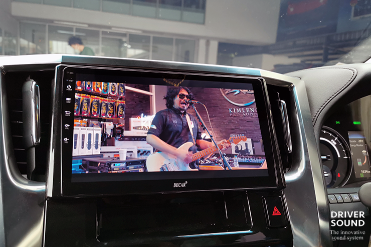 toyota alphard จอ android ตรงรุ่น decar