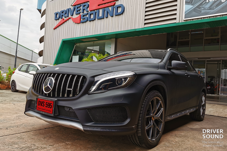 benz gla จอ android ตรงรุ่น dsp amp audison