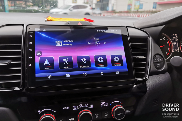 honda city จอ android ตรงรุ่น กล้องรอบคัน 360