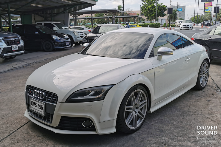 audi tts ติดตั้ง จอ กล้องมองหลัง