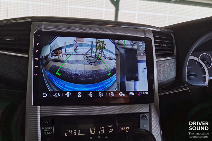 toyota alphard เครื่องเสียง รถยนต์ กล้อง รอบคัน 360