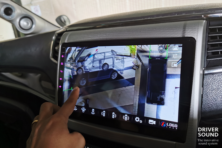toyota alphard เครื่องเสียง รถยนต์ กล้อง รอบคัน 360