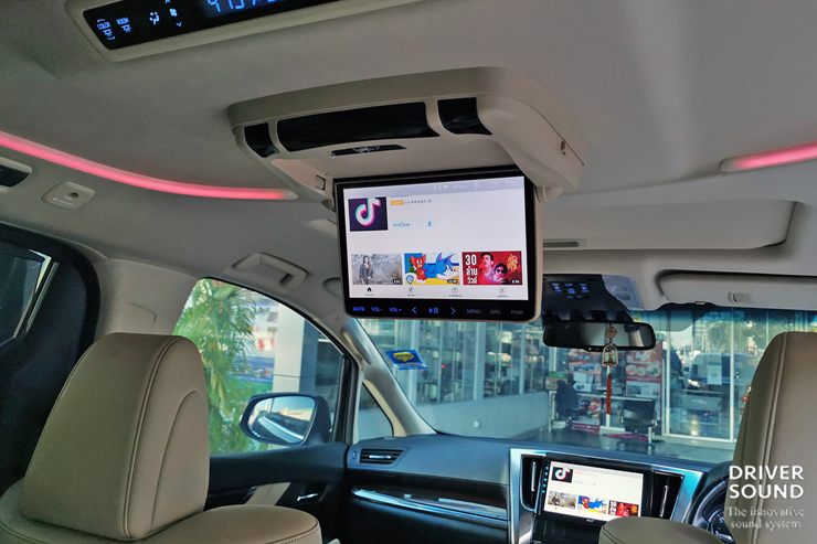 toyota vellfire จอ android ตรงรุ่น 