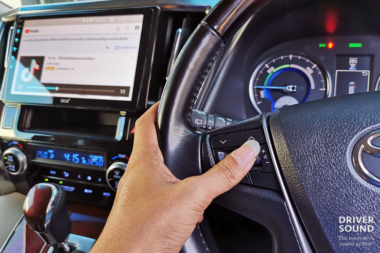 toyota vellfire จอ android ตรงรุ่น 