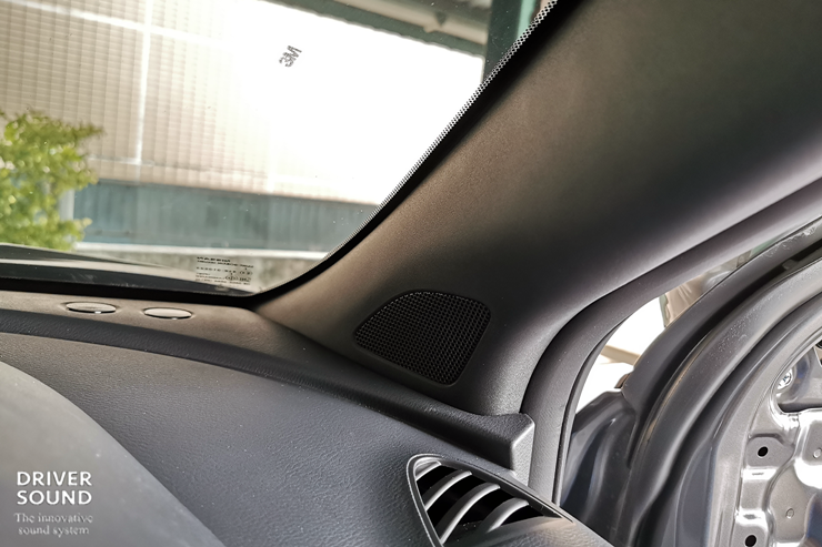 nissan kicks เครื่องเสียง รถยนต์ ลำโพง bassbox