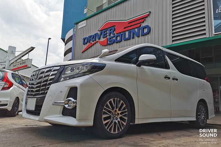 toyota alphard จอ ตรงรุ่น กล้องรอบคัน 360 ลำโพง
