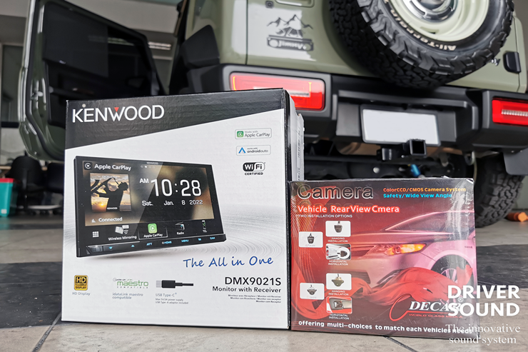 suzuki jimmy ติดตั้งจอ kenwood 