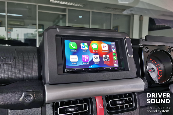 suzuki jimmy ติดตั้งจอ kenwood apple carplay