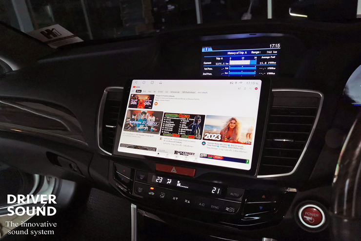 honda accord g9 เปลี่ยนจอ android ตรงรุ่น