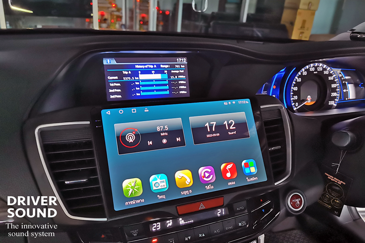 honda accord g9 เปลี่ยนจอ android ตรงรุ่น