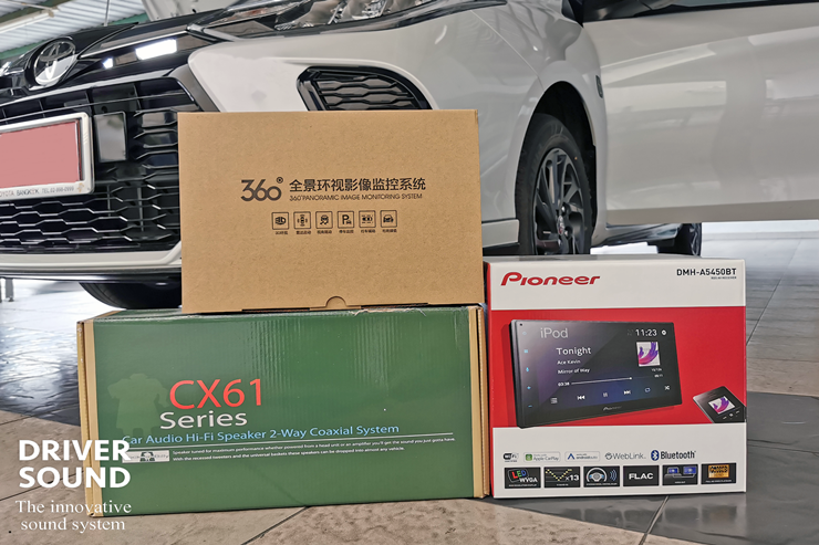 จอ กล้องรอบคัน toyota yaris