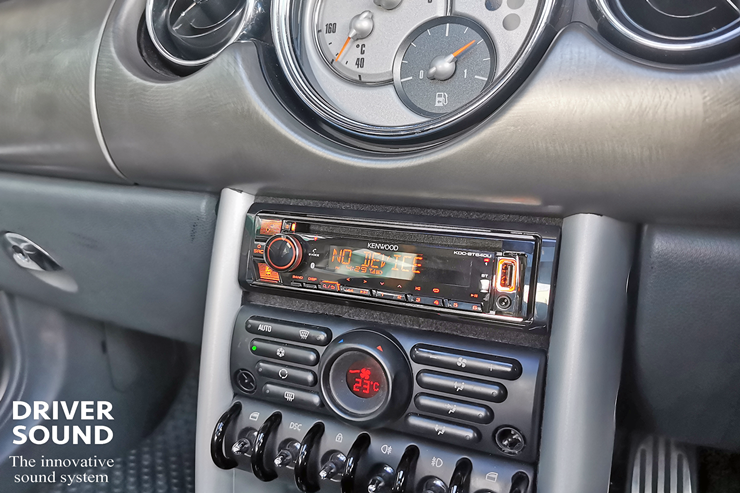 mini cooper เปลี่ยน เครื่องเล่น bluetooth