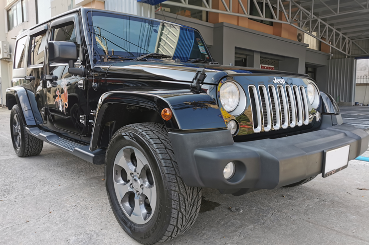 jeep wrangler เครื่องเสียง รถยนต์ จอ ลำโพง