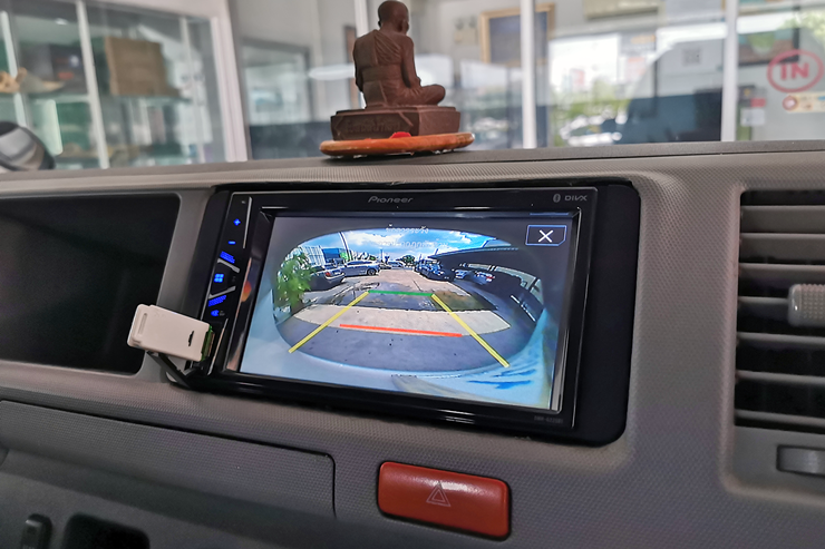 toyota commuter จอ ตรงรุ่น กล้อง หน้า หลัง