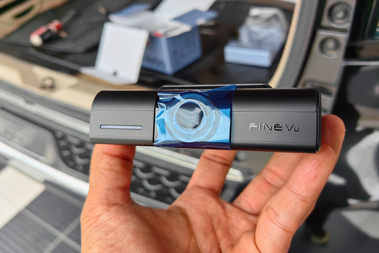 Finevu dashcam gx1000 ติดตั้ง กล้องเกาหลี