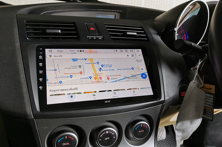 MAZDA 3 จอ android decar กล้องหลัง