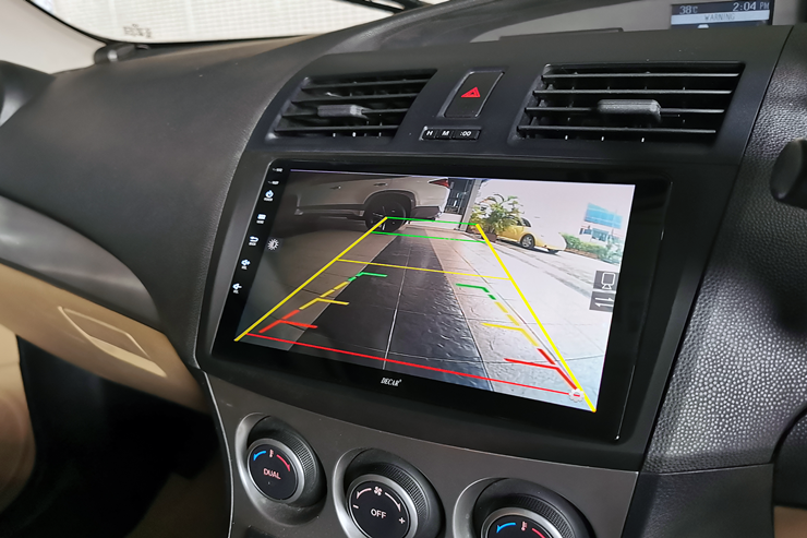 MAZDA 3 จอ android decar กล้องหลัง
