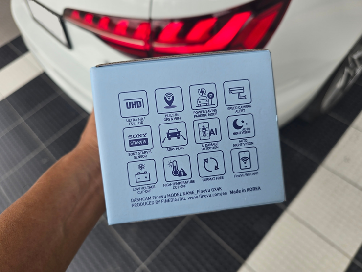 AUDI A4  FINEVU GX4K  ติดตั้งกล้องบันทึก ติดตั้งกล้องรถรังสิต กล้องติดรถยนต์4K  ติดตั้งกล้องรถไม่ตัดต่อ