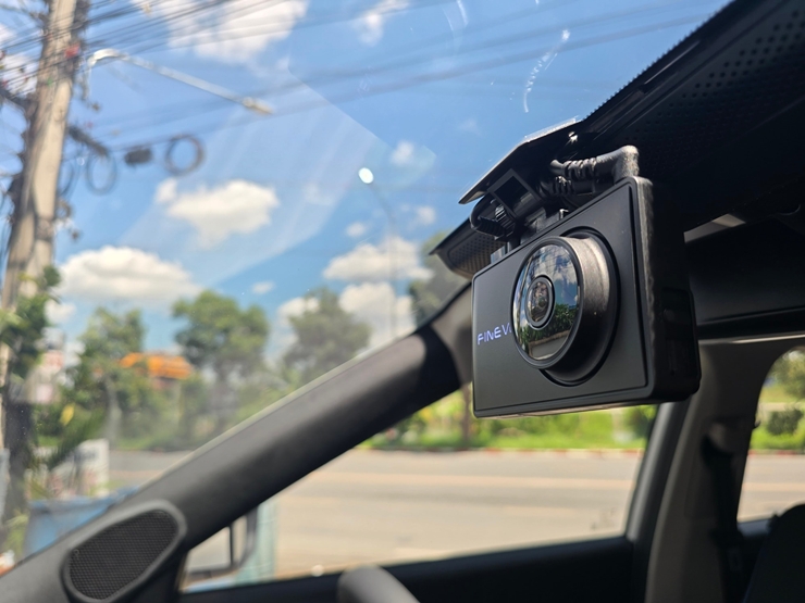 FINEVU GX-7000 ติดตั้ง